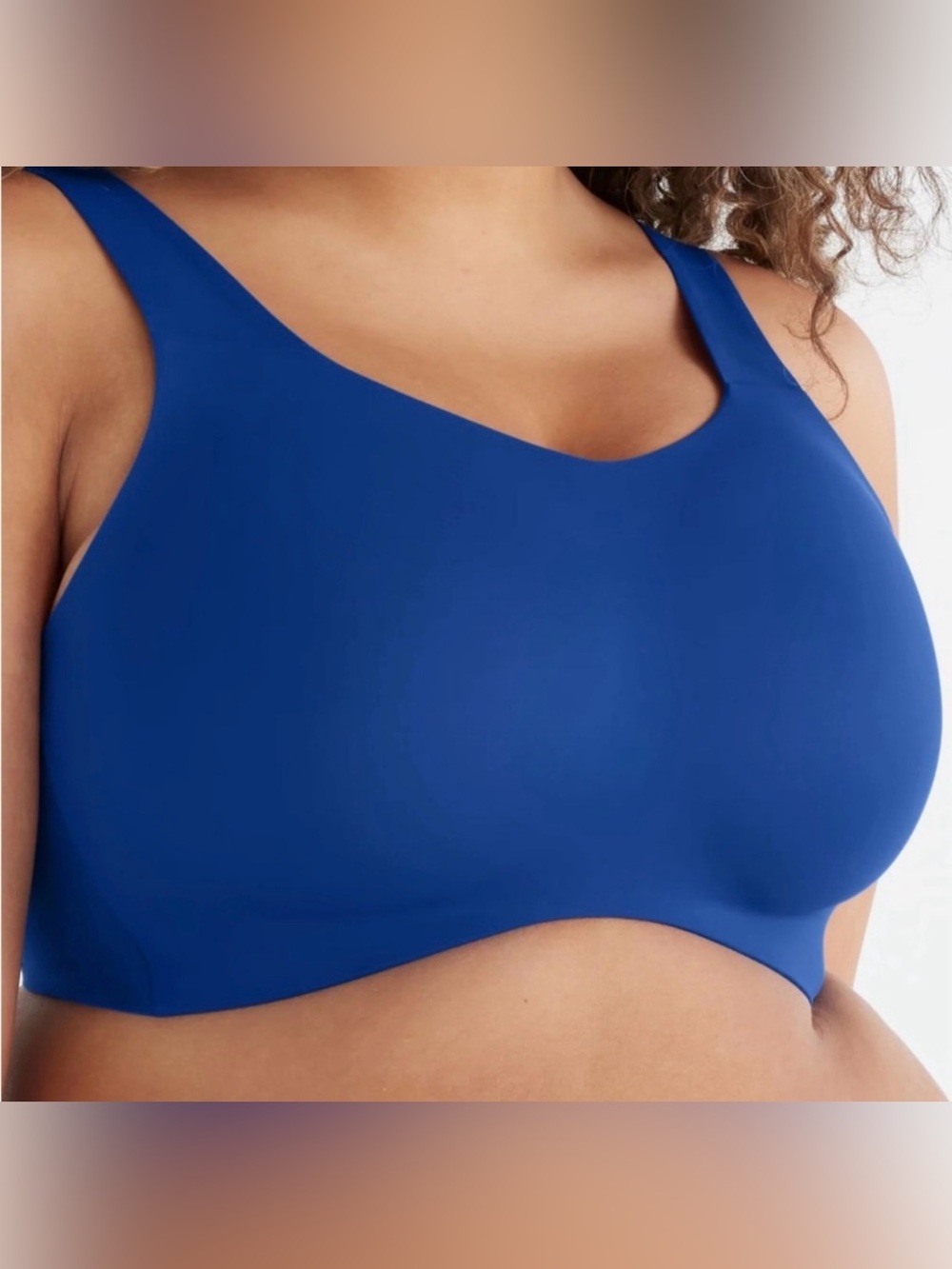 KNIX LuxeLift Pullover Bra Royal Blue